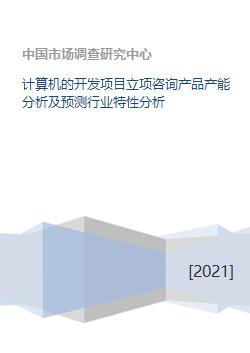 計(jì)算機(jī)軟件開(kāi)發(fā)項(xiàng)目立項(xiàng)咨詢 產(chǎn)能分析與行業(yè)特性洞察
